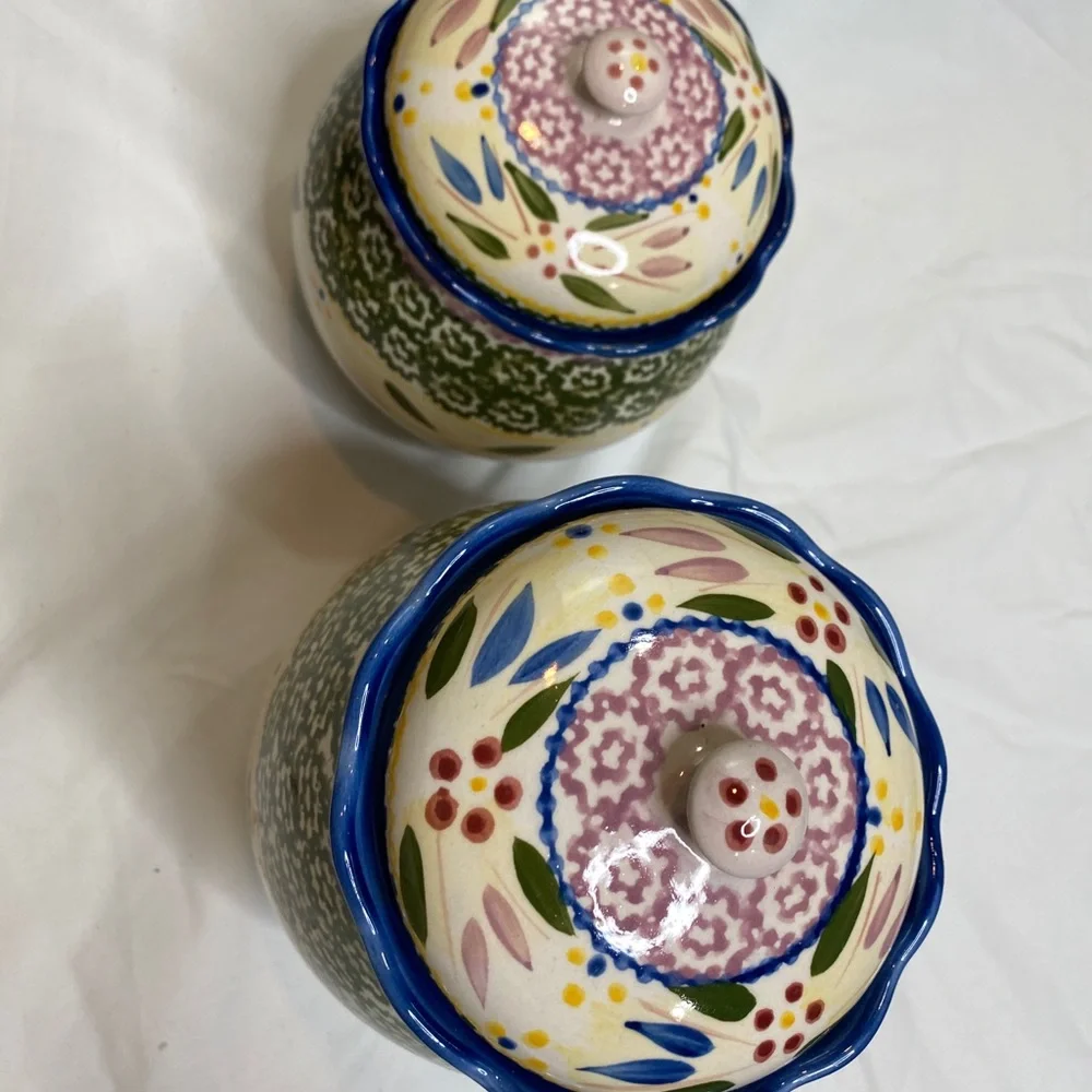 TEMP-TATIONS By Tara Old World Green  Piece Canister Set with Lids - A101121 - Picture 8 of 11